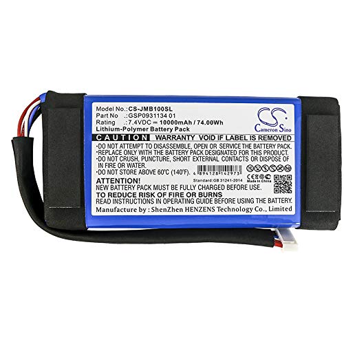GAXI Battery Replacement for JBL Boombox, Speaker