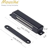 Mousike Magnetic Door Catch Heavy Duty 90 lbs Stainless Steel Cabinet Latch view 2