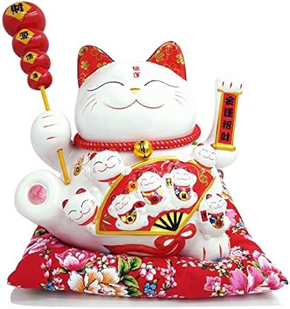 Maneki Neko A Bras Mobile Chat Chinois Porte Bonheur En Porcelaine Feng Shui Porte Dore Blanc L26 W19 H23cm L Amazon Fr Cuisine Maison Maneki Neko A Bras Mobile Chat Chinois Porte Bonheur En Porcelaine Feng Shui Porte Dore Blanc L26 W19 H23cm L Amazon Fr Cuisine Maison