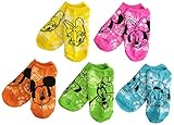 Disney Boys' Mickey Mouse 5 Pack No Show Socks