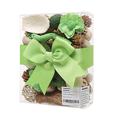 image for Qingbei Rina Gifts,Fresh Green Jasmine Scent Natural Potpourri,includi