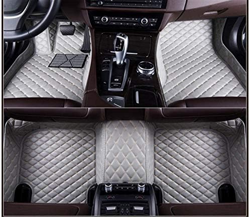 Custom car Floor mats for Mitsubishi Pajero ASX Lancer Sport EX Zinger Fortis Outlander Grandis Galant car Styling Foot Carpet Gray