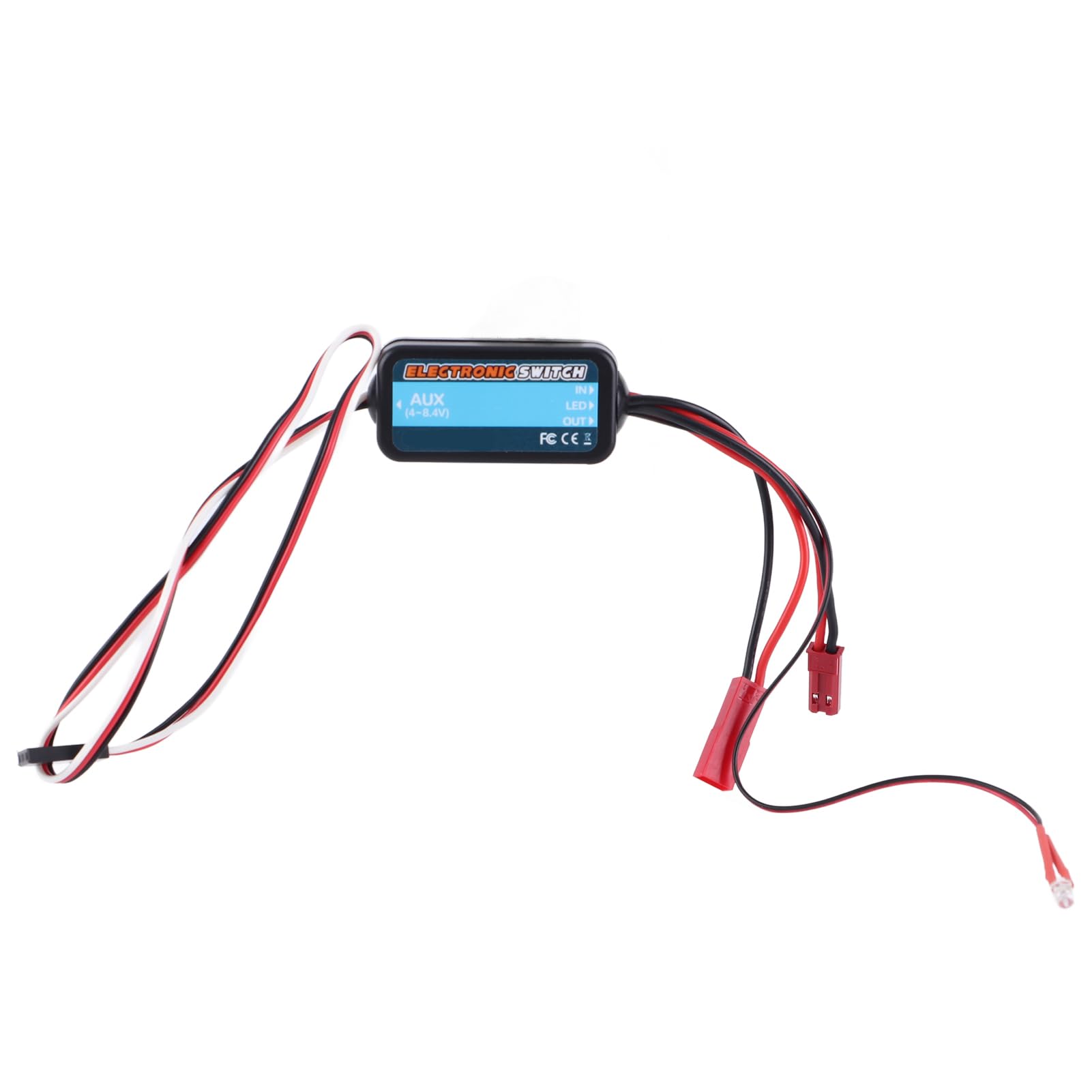 RC Car Electric Switch, Remote Control Car Receiver Switch Replacement Part Accessory for 1:10 RC Car