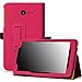Famavala PU Leather Case Cover For 7" Alcatel OneTouch Pixi (3) 7 T-Mobile / Sprint Android 7-Inch Tablet (Rose)