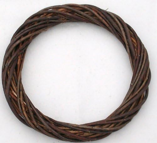 The Natural Look Wicker/Willow Wreath Ring-Rustic Willow 12"(30cm).Pack of 2