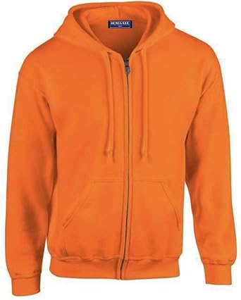 orange heavyweight hoodie