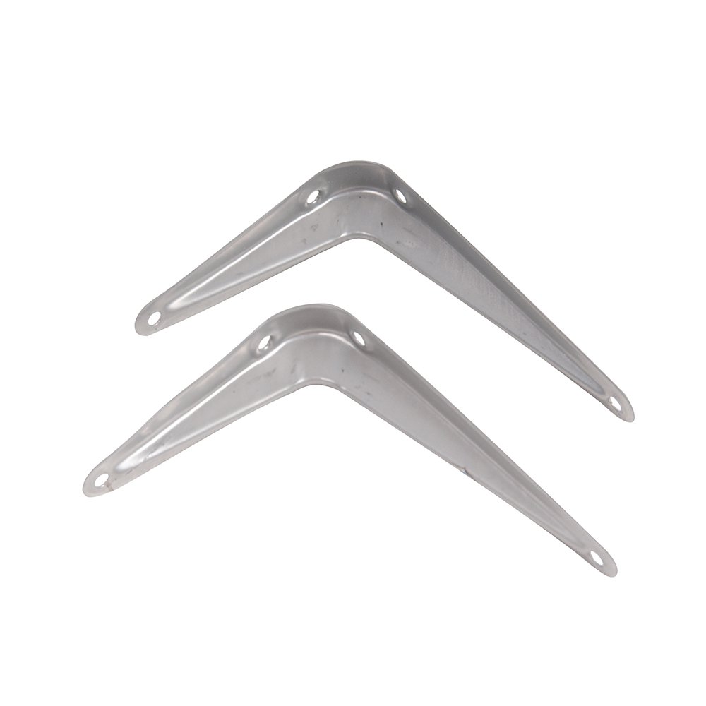 Fixman 393173 London Grey Shelf Brackets 100 x 75mm - Display Box of 20