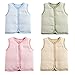 Monvecle Baby Cotton Warm Vests Unisex Infant to Toddler Padded Waistcoat
