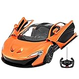 1/14 Scale Mclaren P1 Radio Remote Control Model Car R/C RTR Push Button Open Doors (Orange)