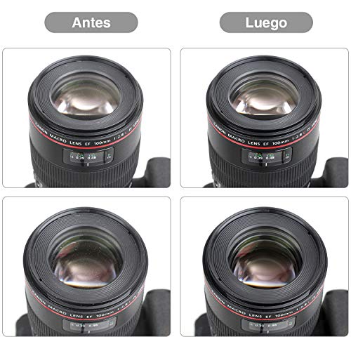 Zacro-49-en-1-Kits-Limpieza-Cmara-Reflex-Profesional-para-Cmaras-Rflex-y-Lente-Optica-Cmaras-Digitales-DSLR-Rebel-EOSOlympusSony-Alpha-NEXNXCarcasa-Impermeable-Negra