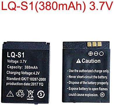 batería Smartwatch lq-s1 recambio Smart Watch 3.7 V 380 mAh ...