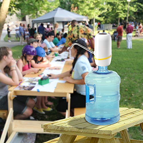 Water Bottle Pump 5 Gallon Water Bottle Dispenser USB Charging