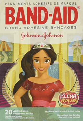 Band-Aid Adhesive Bandages Disney Elena of Avalor Assorted Sizes - 20 ct