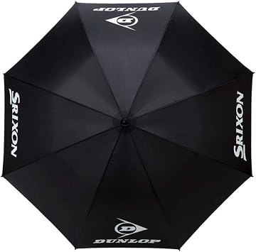 Amazon Dunlop Srixon ダンロップ スリクソン 傘 日傘 晴雨兼用 パラソル ブラック 裏面シルバー 75cm 849 Tac 808 重量約600gケース込 ダンロップ スリクソン 硬式テニス