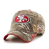 NFL San Francisco 49ers '47 Frost MVP Camo Adjustable Hat, One Size Fits Most, Realtree Camouflage