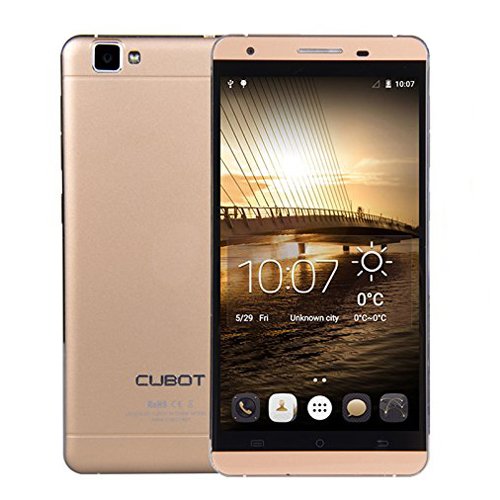 CUBOT X15 4G FDD-LTE 5.5 inch Android 5.1 Smart Phone MT6735 Quad Core 1.3GHz RAM 2GB+ROM 16GB 8.0MP+ 16.0MP (Gold)