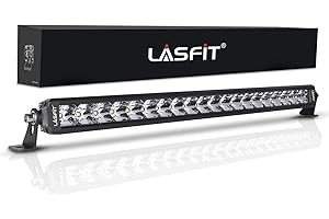 LASFIT 22 inch LED Light Bar, IP67 Waterproof Off Road Spot Flood Light Bar for Wrangler/Camry/Accord/Ranger/Explorer/ATV