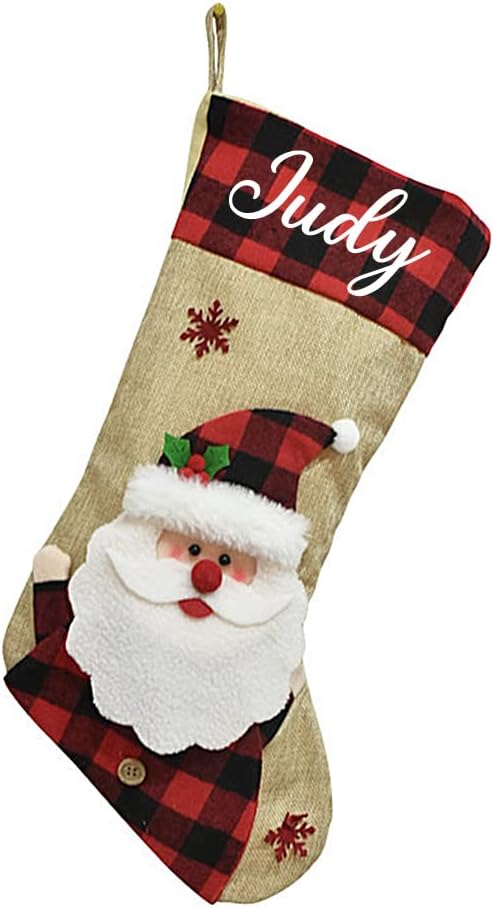 Stockings & Holders - Dreamdecor Christmas Stockings Personalized with Name, 18