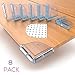 Extra Soft Silicon Corner Guards (8 Pack) | by INSAFE | Protects Babies from Injury | No Damage to Furniture – Easy to Use | 100% Guarantee (Clear)