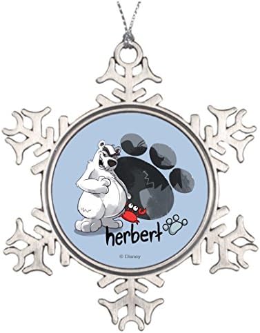Butter Tisse Best Friend Snowflake Ornaments Herbert Graphic Indoor Christmas Decorations