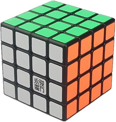 Yongjun ( YJ ) Guansu 4x4 black magic cube moyu Guansu speed cube 4x4x4 puzzle