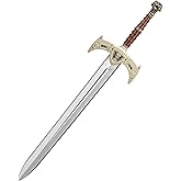 King Arthur Toy Sword,35" Medieval Longsword,Plastics Sword,Medieval Knight Costume Accessories for Renaissance Props