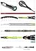 YONEX NANORAY 10F New Badminton Racket 2017 Racquet Lime 4U/G5 Pre-Strung with a Half-Length Cover (NR10F-LIME)