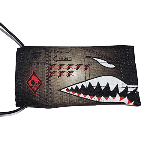 Wicked Sports Paintball Barrel Cover/Sock - Sharktooth - Gray