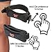 Patella Knee Strap with Bonus Pain Relief Ebook – Tendon Support Brace for Chondromalacia, Jumpers Knee or Patellar Tendonitis. Great for Squats, Running, Hiking, Soccer, Basketball and Volleyball.