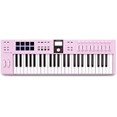 Arturia KeyLab Essential mk3 USB MIDI Controller, 49 Keys, Rose Quartz