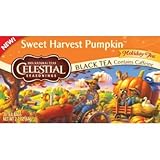 Celestial Seasonings Sweet Harvest Pumpkin Black Tea 20 Count (Pack of 2)