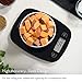 Greater Goods Digital Kitchen Scale - Cooking, Baking, Meal and Food Prep Scale, Weighs in Grams, Pounds and Ounces, Black Glass