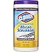 Clorox Disinfecting Wipes with Micro-Scrubbers, Crisp Lemon, 70 Wet Wipes