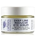 Eye Serum for Wrinkles, Dark Circles and Puffiness - Carapex Deep Line Reducer Eye Serum, Eye Treatment for Puffy Eyes, Bags, with Caffeine, Aloe Vera, Cucumber Extracts, Peptides, Lifting, Firming, Unscented, Cruelty Free, 1oz 30ml