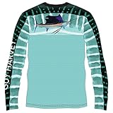 Guy Harvey Men's Del Mar Long Sleeve Performance Shirt, Mint, L