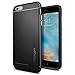 Spigen Neo Hybrid iPhone 6S Plus Case with Flexible Inner Protection and Reinforced Hard Bumper Frame for iPhone 6S Plus 2015 - Metal Slate