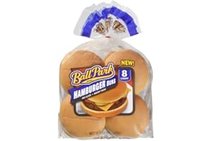 YESMOO BALL PARK HAMBURGER BUNS 8 CT