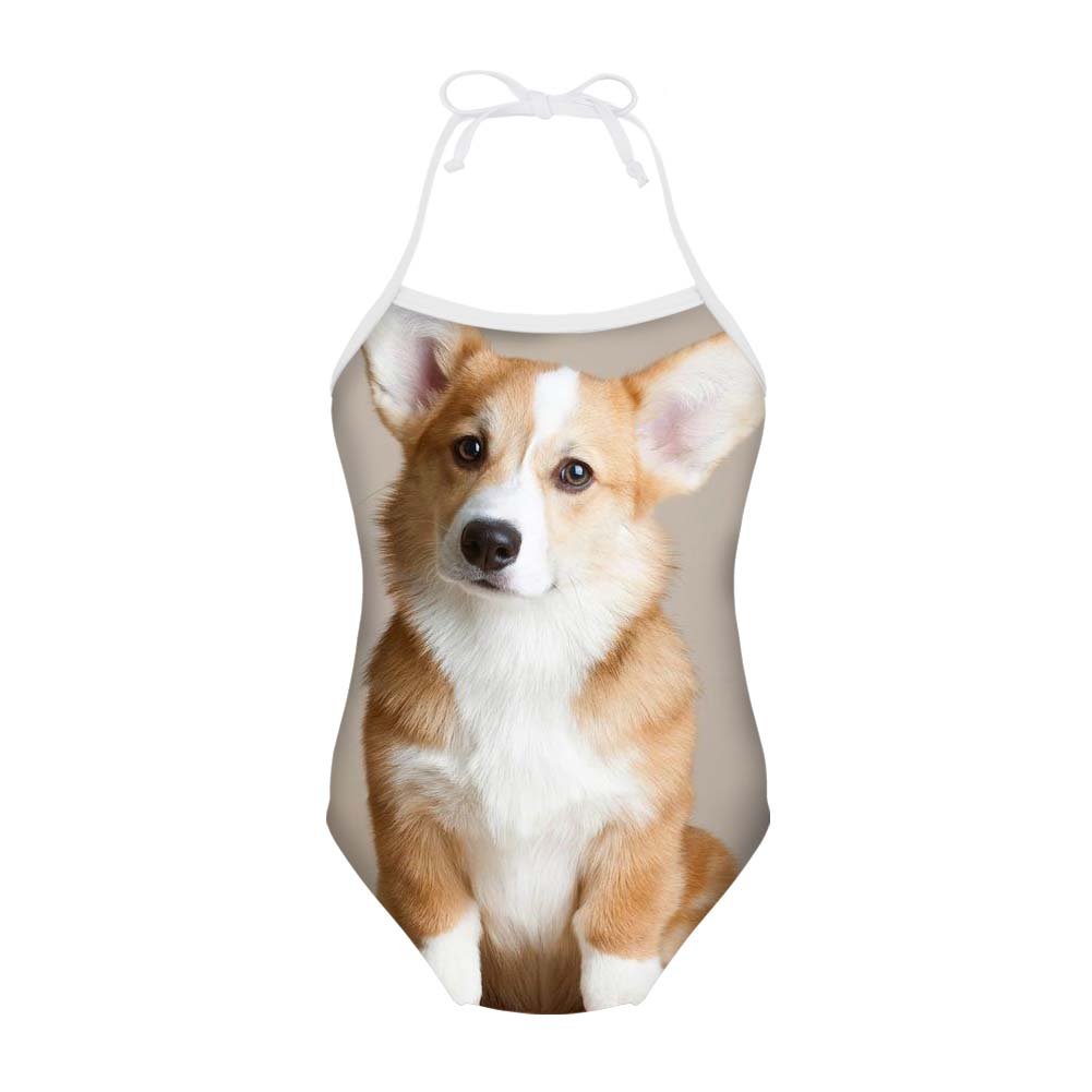 corgi bathing suit