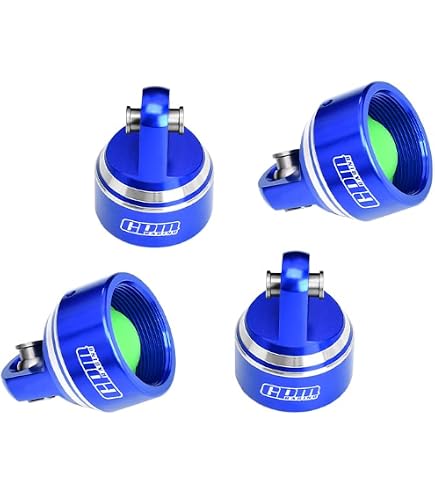 Amazon.com: Traxxas TRA8456 - Shock caps, Aluminum (Black-Anodized