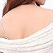 Aschic Women Crystal Bra Straps Sliver Double Row Rhinestone Shoulder Strap Replacement for Brasserie Tube Tops