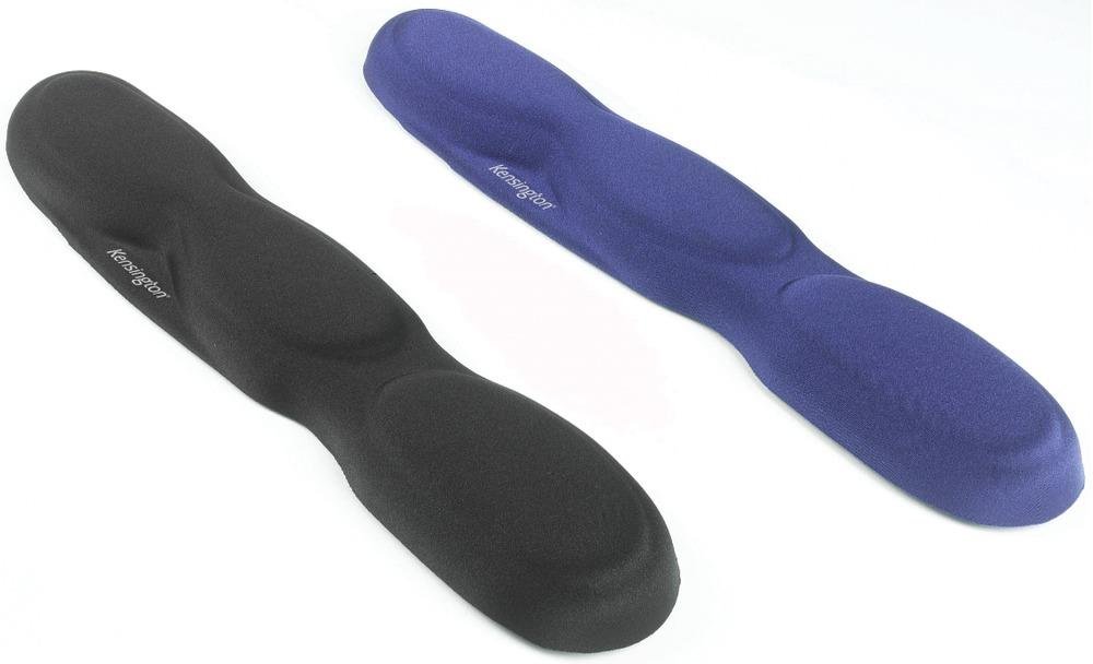 Kensington Ergonomic Comfort Foam Keyboard Wrist Rest with Wrist Support Pad - 458 x 36 x 85 mm - Blue (64270)