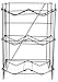 Future BuyZ 5 Gallon Water Bottle Shelf Rack Holder Stand Storage No Assembly Instant Set Up Stainless Steel Heavy Duty Collapsible Sturdy Durable Portable (3 Shelves)