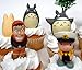 TOTORO and FRIENDS 18 Piece Birthday CUPCAKE Topper Set Featuring 14 Random Totoro and Friends Figures - Decorative Themed Accessories, Figures Average 1