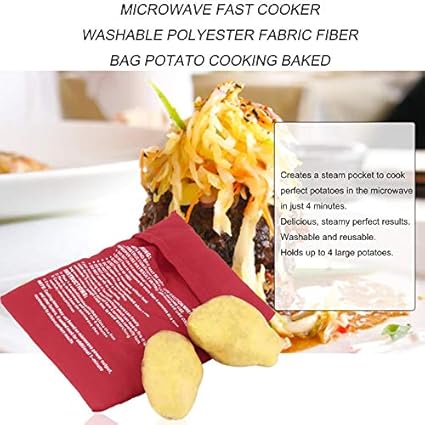 Deasengmins Microondas Cocina rápida Tejido de poliéster Lavable ...