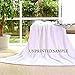 QH Cute Unicorn and Flower Print Super Soft Throw Blanket for Bed Couch Sofa Lightweight Travelling Camping 58 x 80 Inch Throw Size for Kids Adults