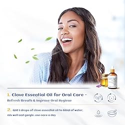 HIQILI Clove Oil 1 Fl Oz, 100% Pure Undiluted Clove