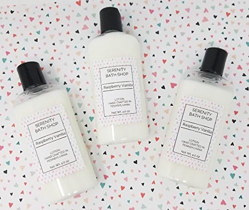 Raspberry Vanilla Moisturizing Lotion (Set of 3)