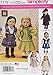Simplicity Patterns US1179OS Vintage Inspired Clothes for 18