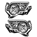 Driver & Passenger Side Fog Light Set Compatible with 2002-2006 Chevrolet Avalanche 1500 Avalanche 2500 GM2592141 GM2592143 GM2593141