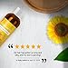 100% Pure Sunflower Seed Oil Anti-Aging Natural Skin Care and Hair Conditioner Health Beauty Carrier Oil for Aromatherapy Essential Oils Massage Therapy Oil with Antioxidant Vitamin E Moisturizerthumb 3